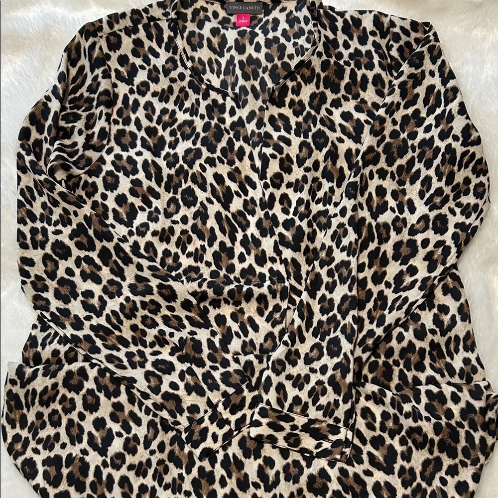 Leopard Print Women's Tunic Top